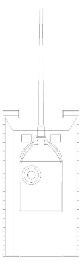 Panzerobenaußenansicht